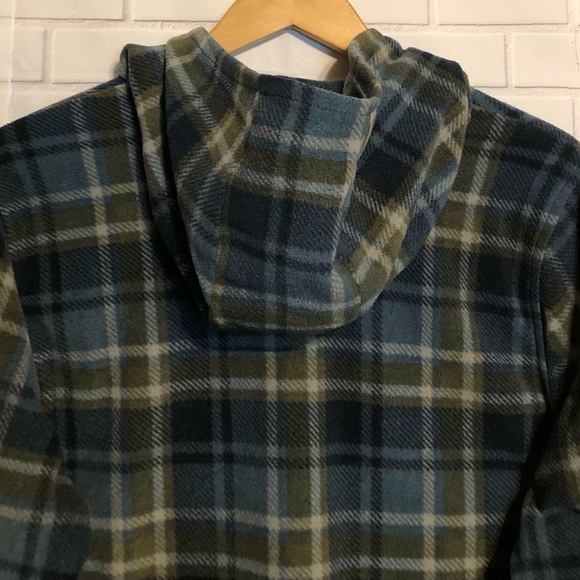 O'Neill Men's Blue Green Fleece Pockets Half Zip Pullover Hoodie Sweater L - Picture 7 of 10